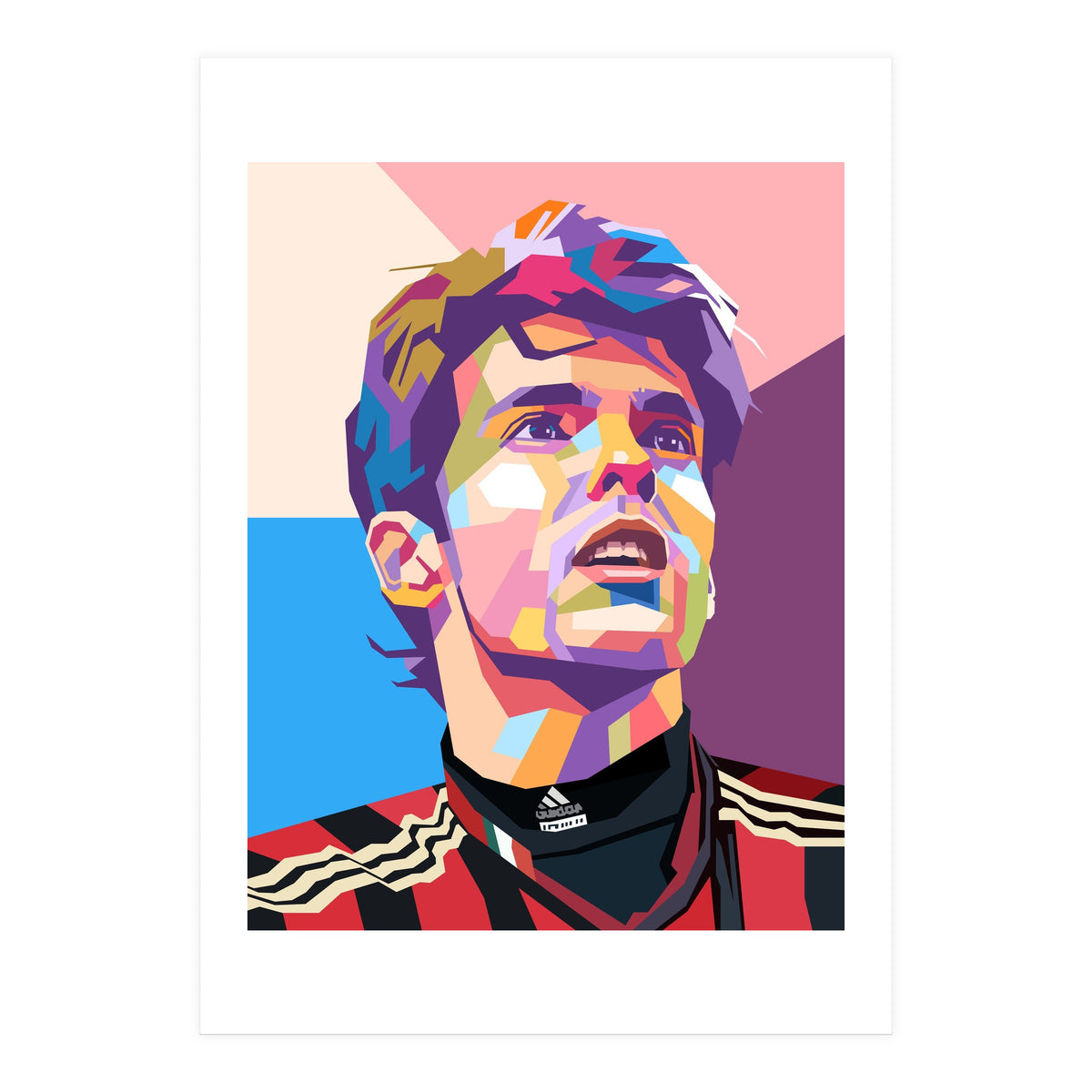 Richardo Kaka art (Print Only)