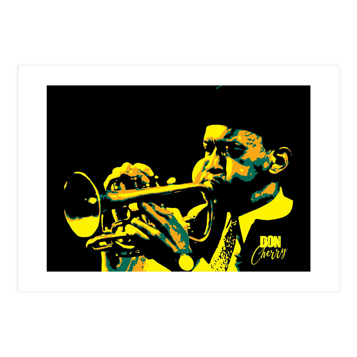 Don Cherry American Jazz Trumpeter (Print Only)