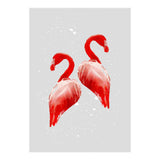Flamingo Couple V1 (Print Only) thumbnail
