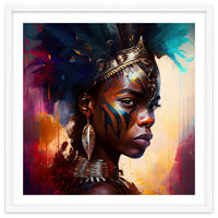 Powerful African Warrior Woman #4