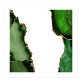 Green & Gold Agate Texture 21 (Print Only) thumbnail
