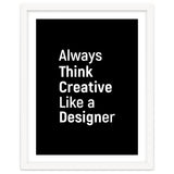 Always Think Creative Like A Designer thumbnail