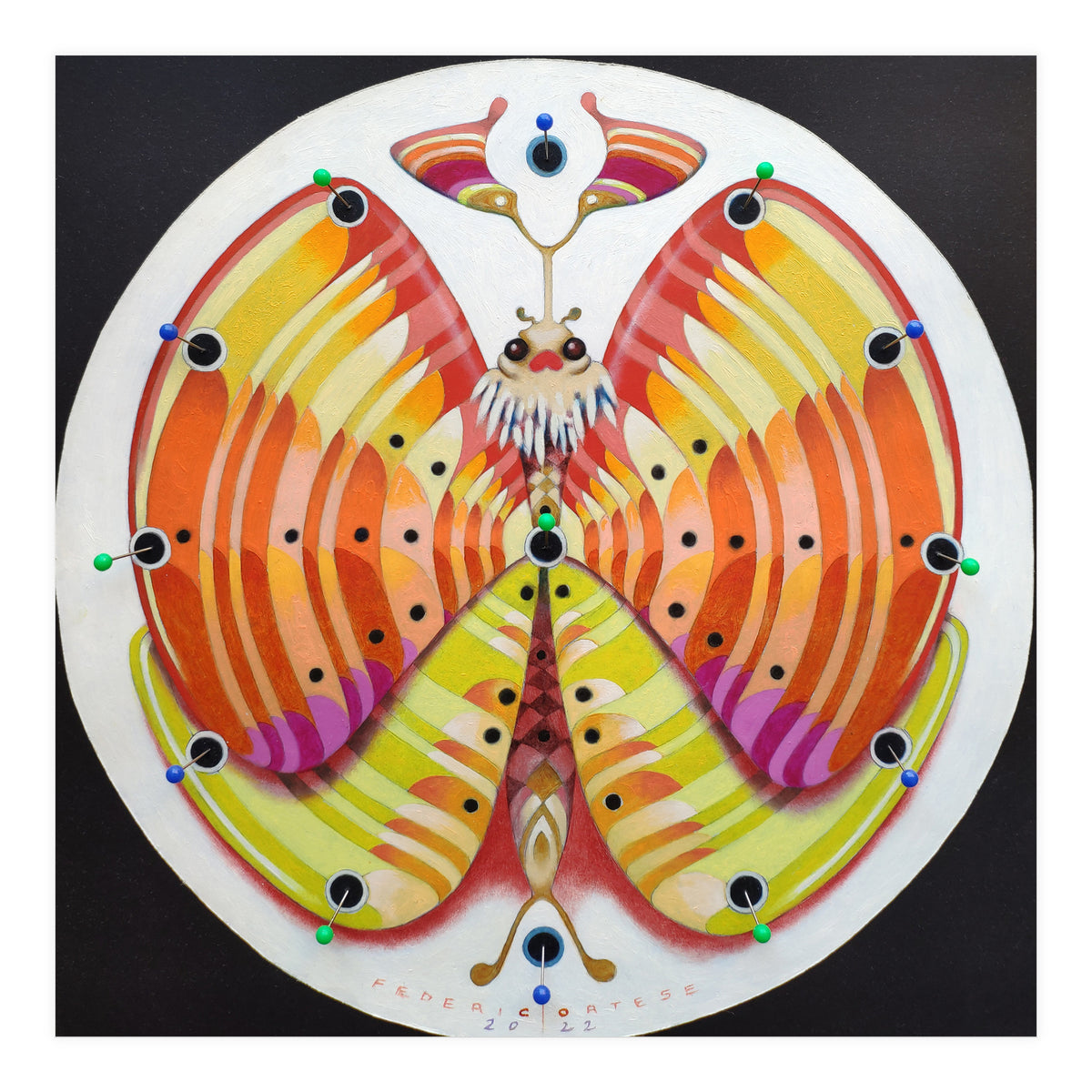 Clock butterfly (Print Only)