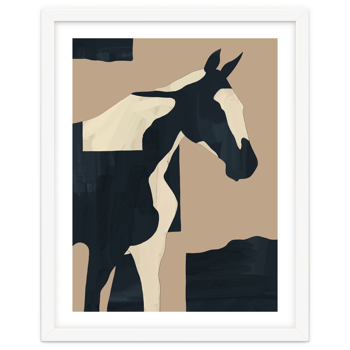 Abstract Minimal Horse 7