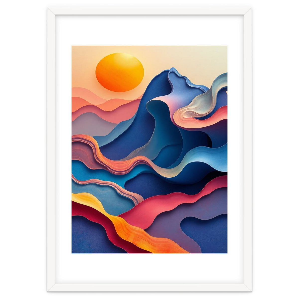 Sunset Over the Reef