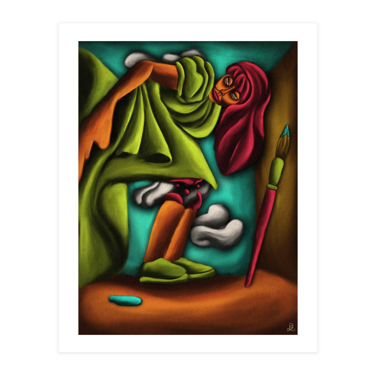 She's Out Of The Picture (Print Only)