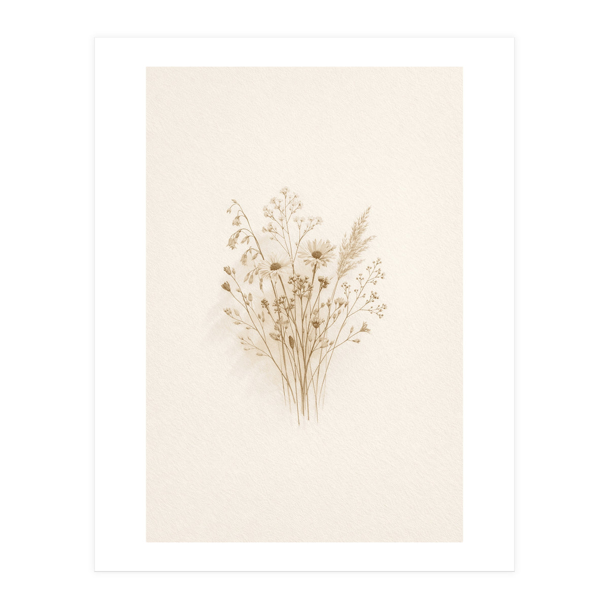 Minimalist Japandi Textures in Warm (Print Only)