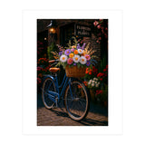 The Aesthetic of a Bicycle at a Flower Shop (Print Only) thumbnail