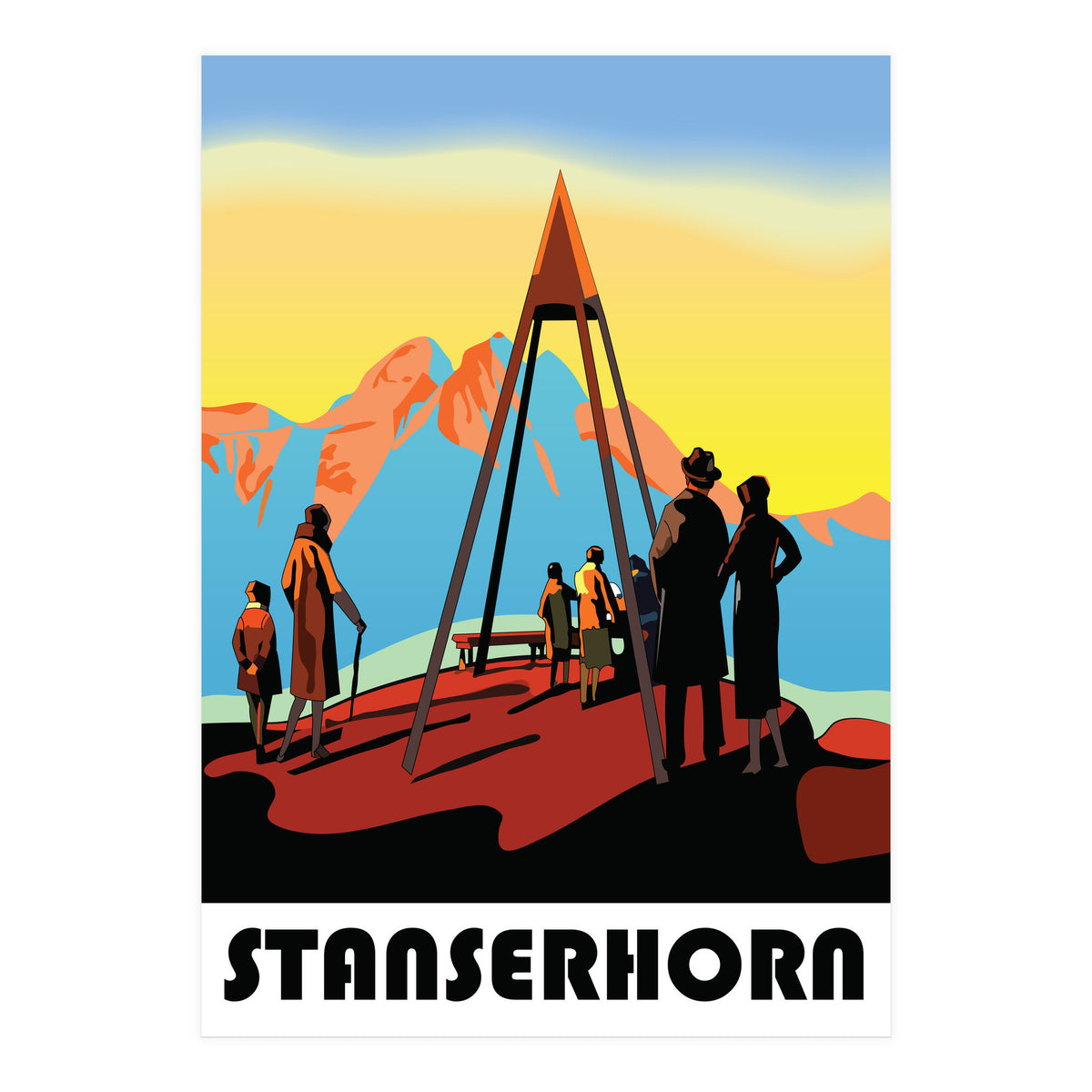 Stanserhorn, Viewpoint, Switzerland (Print Only)