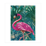 Flamingo in the jungle (Print Only) thumbnail