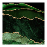 Green & Gold Agate Texture 02  (Print Only) thumbnail
