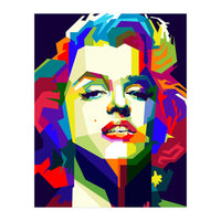 Marilyn Monroe Hollywood Icon Pop Art WPAP (Print Only)