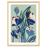Florals At Night – Modern Illustration Light thumbnail