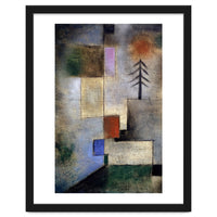 Paul Klee Small Fir Tree Abstract Painting