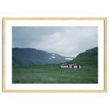 Cabins under the twilight - Iceland thumbnail