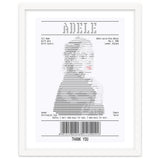 Receipt Art Adele thumbnail