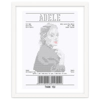 Receipt Art Adele