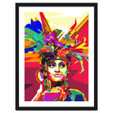 Beauty Traditional Ethnic Woman Pop Art thumbnail