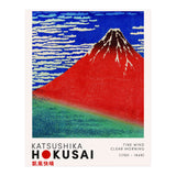 Katsushika Hokusai - Fine Wind, Clear Morning (Print Only) thumbnail
