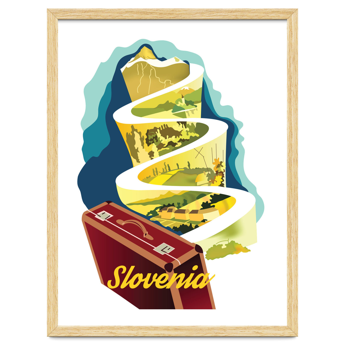 Slovenia, Mountain Road