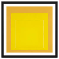 JOSEF ALBERS - HOMAGE TO THE SQUARE YELLOW