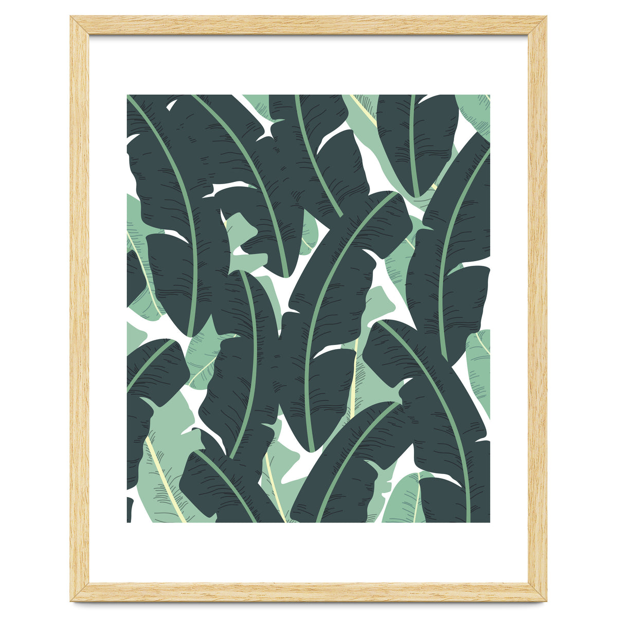 Banana Leaf Pattern