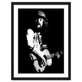 Ian Anderson Rock Music Legend in Grayscale thumbnail
