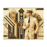 Gatsby Gentleman Art Deco Scene (Print Only) thumbnail