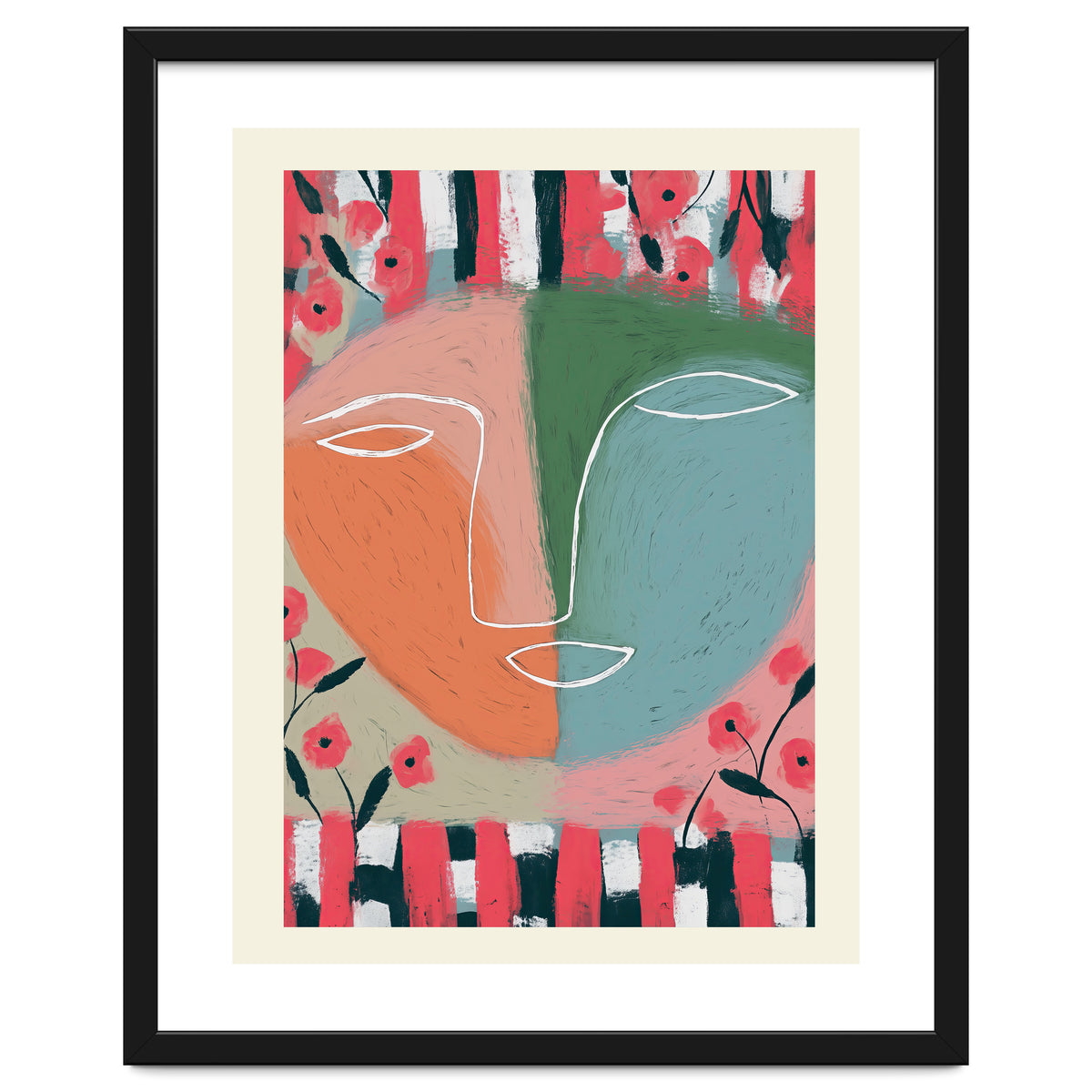 Dreams In Coral And Sage