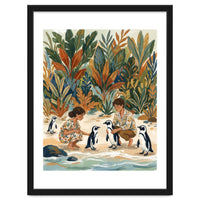 Wildlife Beach Gathering