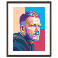 Dan Reynolds - Imagine Dragons pop art portrait