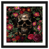Baroque  Skull And Roses Night Garden 1 thumbnail