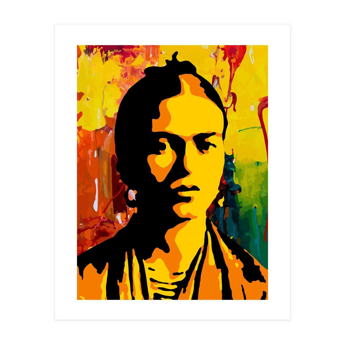 Frida Kahlo Abstract 2 (Print Only)
