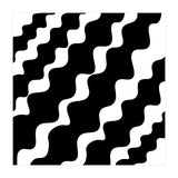 Black Wavy Pattern (Print Only) thumbnail