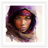 Watercolor Tuareg Woman #6 thumbnail