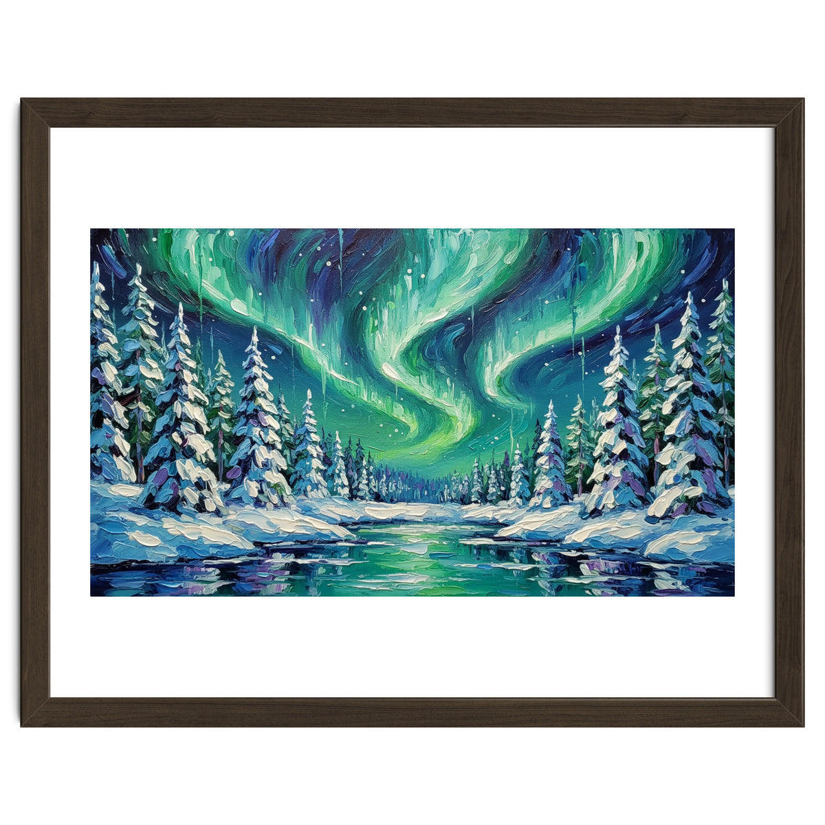 Ethereal Aurora Borealis