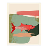 Red Fish Abstract (Print Only) thumbnail