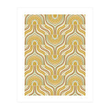 Ochre Marbled Tiles (Print Only) thumbnail