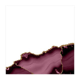 Burgundy & Gold Agate Texture 27 (Print Only) thumbnail