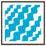 Slanting Blue Wavy Pattern thumbnail