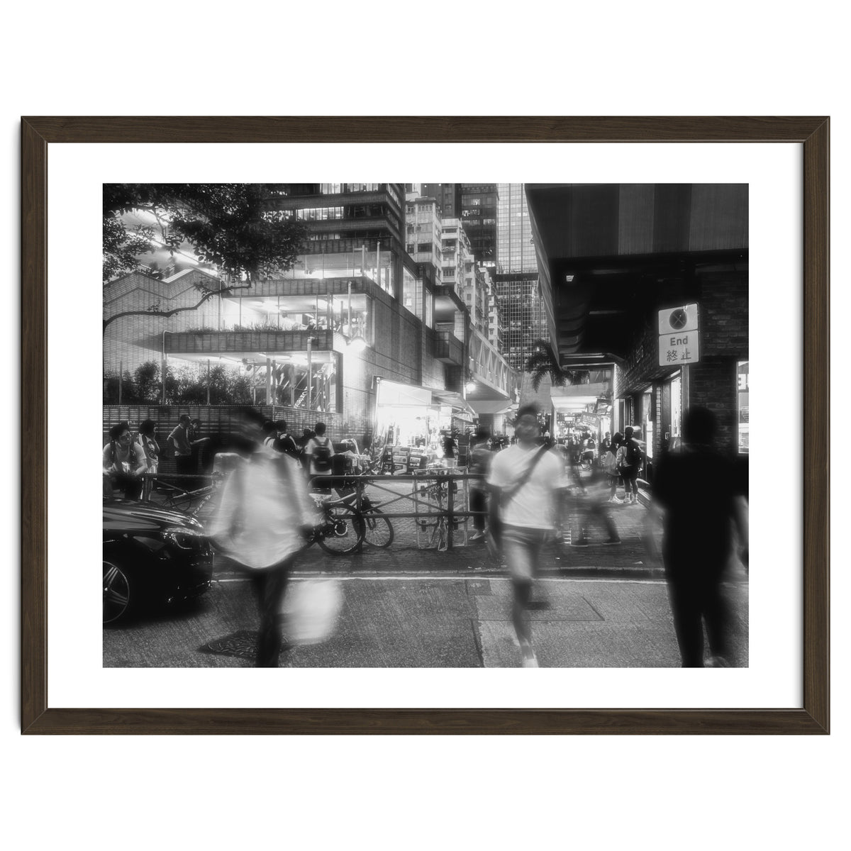 Street Photography - Night in Hong Kong