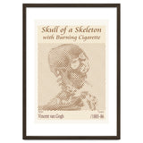 Skull of a Skeleton with Burning Cigarette - Vincent van Gogh (1885–86) thumbnail