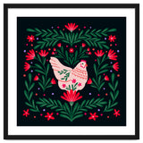 Blooming Chicken Green And Red thumbnail