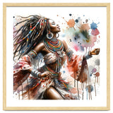 Skyward Beadwork Dancer Portrait thumbnail