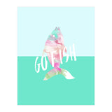 Go Fish With Quote (Print Only) thumbnail