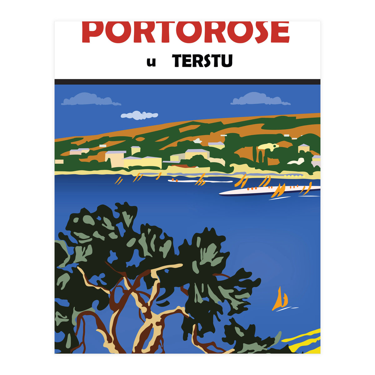 Portorose u Terstu (Print Only)