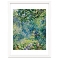 Renoir Path in the Forest Impressionist Landscape