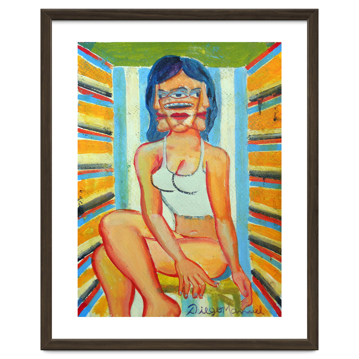 Mujer En La Silla 11