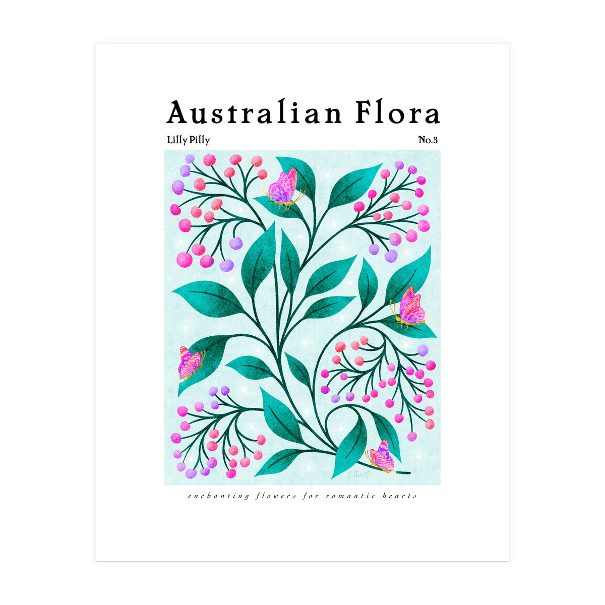 Australian Flora: Lilly Pilly (Print Only)