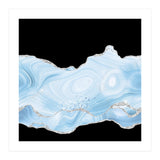 Blue & Silver Agate Glitter Texture 04 (Print Only) thumbnail